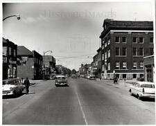 1958 Press Photo Downtown Detroit, Michigan - dfpb72607 picture