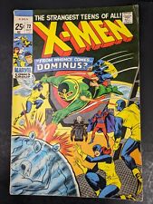 X-MEN # 72  Marvel Comics 1971 Dominus Appearance picture