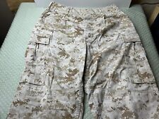 USMC Marine Corps Desert  MARPAT Trousers Pants Size Medium X-Long Uniform picture