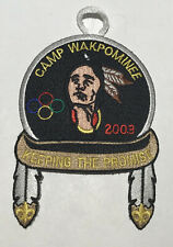 2003 Camp Wakpominee Patch Mint CC8 picture