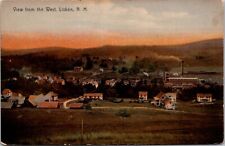 Postcard Posted 1915 View From The West Lisbon N H [ae] picture