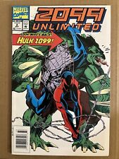 2099 Unlimited #2 | VF- Newsstand Marvel Comics 1993 Hulk 2099 | Combine 📦ing picture