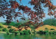 Suizenji Park Japanese Postcard - Zyojuen Kumamoto Pond Vtg #38 picture