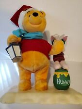 TELCO Motionette Disney Winnie The Pooh & Piglet Lighted Motion Christmas Figure picture