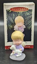 Violet Mary's Angels #9 in Series 1996 Hallmark Keepsake Ornament  picture