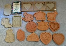 Cookie Molds Lot-Brown Bag-Longaberger-Cotton Press-Pampered Chef-18 picture