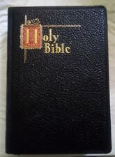 Vtg 1949 HOLY BIBLE: NEW CATHOLIC EDITION, Douay OT & Confraternity NT in Box picture