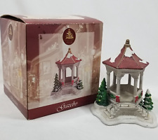 Lemax Christmas Village Gazebo Lighted House Accessory 289-2196 2004 Enchanted picture