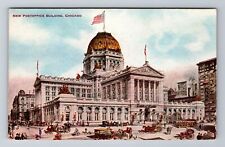 Chicago IL- Illinois, New United States Post Office Building, Vintage Postcard picture