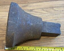 Vintage Blacksmith Anvil Hardy Tool Metalsmith Curved Round 24.2 Pounds picture