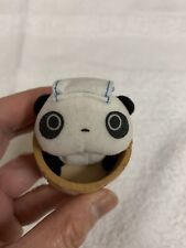San-X Tare Panda Tarepanda Black White Onsen Relax Plush Keychain Trinket picture