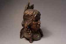 Native American Bust - 1966. Universal Statuary Corp. Antique and original. picture