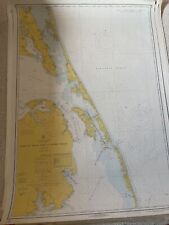 1967 Currituck Beach Wimble Shoals,  Nautical Map/ Chart 1229, C&GS, 48”x34” picture