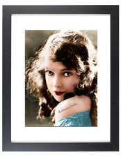 Actress LILLIAN GISH Reprint Facsimile Autograph Matted & Framed Picture Photo picture