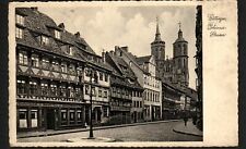 Old Postcard 1934 Gottingen Johannis Strasse Switzerland Street View 1934 picture