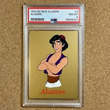 ALADDIN - #2 1993 Skybox Disney Collectible Trading Card - PSA 8 NM-MT picture