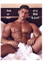 Handsome Muscular Male Bodybuilder Gay Interest Photo Photograph Reprint #11 picture