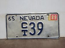1965 1968 Nevada LOW #  License Plate Tag picture
