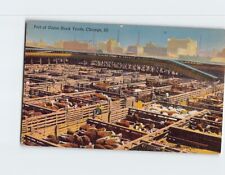 Postcard Part of Union Stock Yards Chicago Illinois USA picture