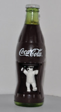 Coca Cola Bottle Dancing Polar Bear In Wind Up Toy-Burger King  2000  picture