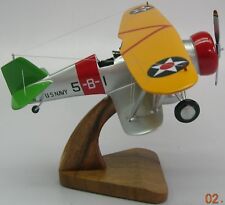 Curtiss BF2C-1 Hawk Airplane Wood Model Large  New picture