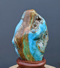 1.8 kg Rare Opalized Petrified Wood Polished for Home Decoration 1MAY36 picture