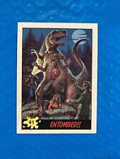 1988 Topps Dinosaurs Attack #41 Entombed picture