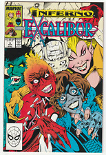 Excalibur #6 Direct 8.5 VF+ 1989 Marvel Comics - Combine Shipping picture