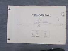 Thornton Dale 1905 Railway Sidings Plan Diagram Pickering to Seamer LNER Line picture