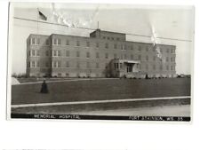 c1953 Memorial Hospital Fort Ft Atkinson Wisconsin WI RPPC Real Photo Postcard picture