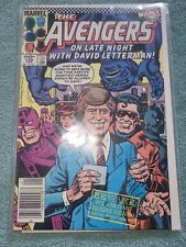The Avengers #239 Marvel Comic Book - 1984 -  DAVID LETTERMAN picture
