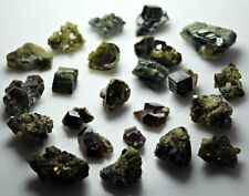 145.0 CT World Rarest Mineral RAW Natural Green VESUVIANITE Crystals Lot picture