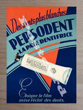 Historic Pepsodent, La p�te dentifrice 1935 Toothpaste Advertising Postcard picture