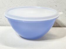 Vtg Tupperware Blue Bowl Food Storage Container W/ Lid #234-12 picture