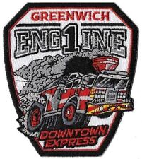 Greenwich, CT Engine 1 Downtown Express NEW Fire Patch  picture