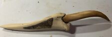 Custom Handmade One Of A Kind Recycled Materials Dagger Bone,antler,Petr Palmwoo picture