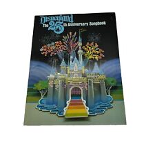 Vintage 1980 Disneyland 25th Anniversary Songbook Sheet Music Voice Piano Guitar picture