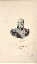 Napoleon’s Marshal Jean Baptiste Jourdan 19th Century Lithograph picture