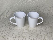 SET OF 2 Royal Norfolk Gold Rimmed Coffee Mugs picture