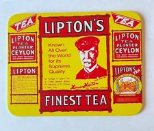 Lipton's Finest Tea Vintage Style Advertising Sign picture