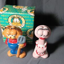 Vintage Garfield & Arlene Salt &pepper Shakers Enesco W/box picture