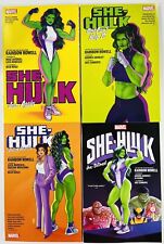 LOT OF 4 SHE-HULK TPB/GN'S BY RAINBOW ROWELL VOL 1-4 COMPLETE RUN $68 MSRP picture