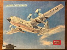 Lockheed C-130E Hercules 1963 Original RAF Bulletin Vintage Aviation picture