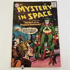 Mystery In Space # 37 | Early Silver Age DC Comics 1957 | Science Fiction GD/VG picture
