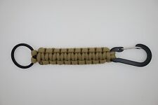 Paracord Keychain Carabiner Clip Military Braided Cord  USA STOCK picture