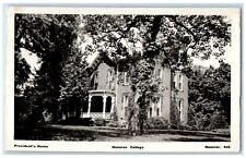 c1940's President's Home Hanover College Hanover Illinois IL RPPC Photo Postcard picture
