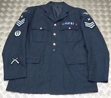 RAF No1 Jacket With Skills and Rank Insignia British Air Force Colour BIG SIZE picture