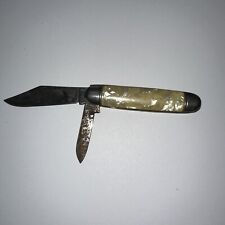 Vintage 1950s Imperial Small Pocket Knife 2170537 Mother Of Pearl Handle 22 picture
