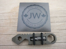 JW Knife and Tool G8 Mid Bandicoot Titanium Prybar BNIB Urban EDC picture