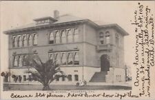 High School Modesto California Albertype 1906 Postcard picture